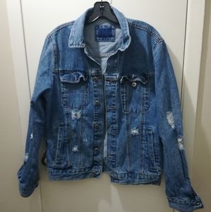 Mens denim jean jacket